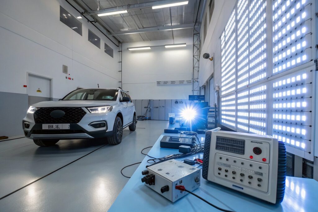a professional laboratory style scene showing func